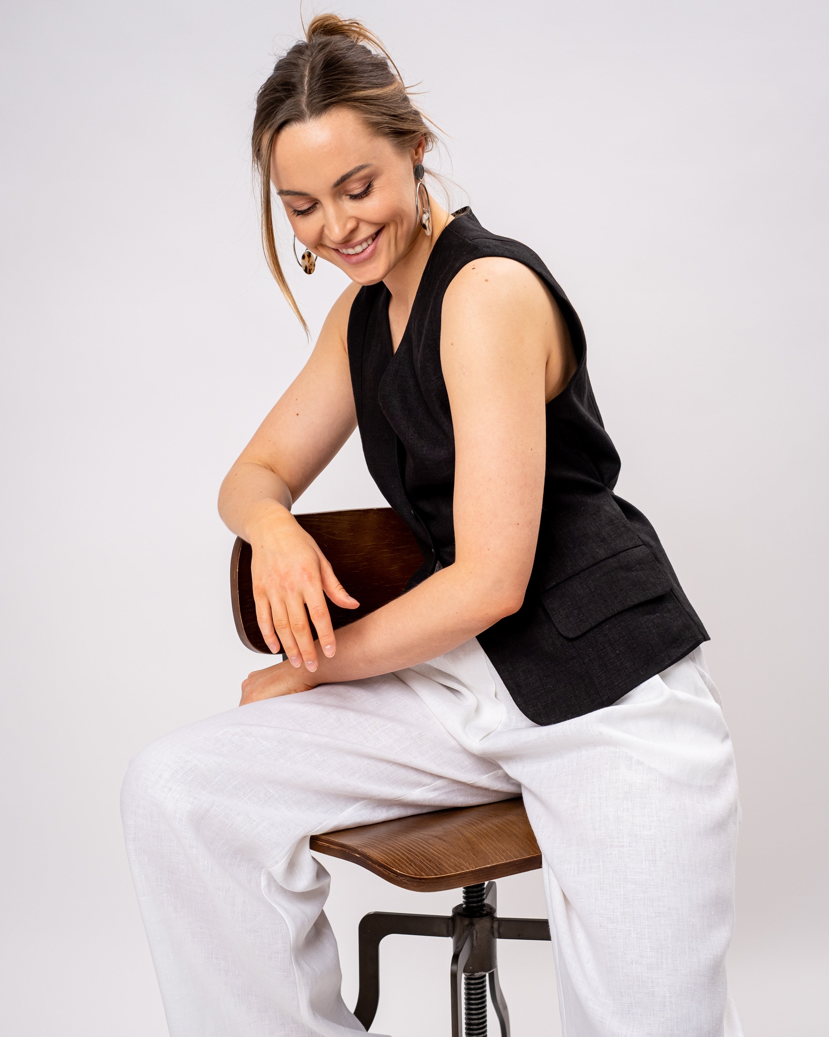 Linane Vest Top Mona