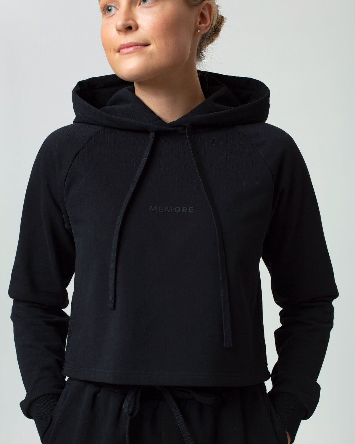 Women's cropped Hoodie MEMORE