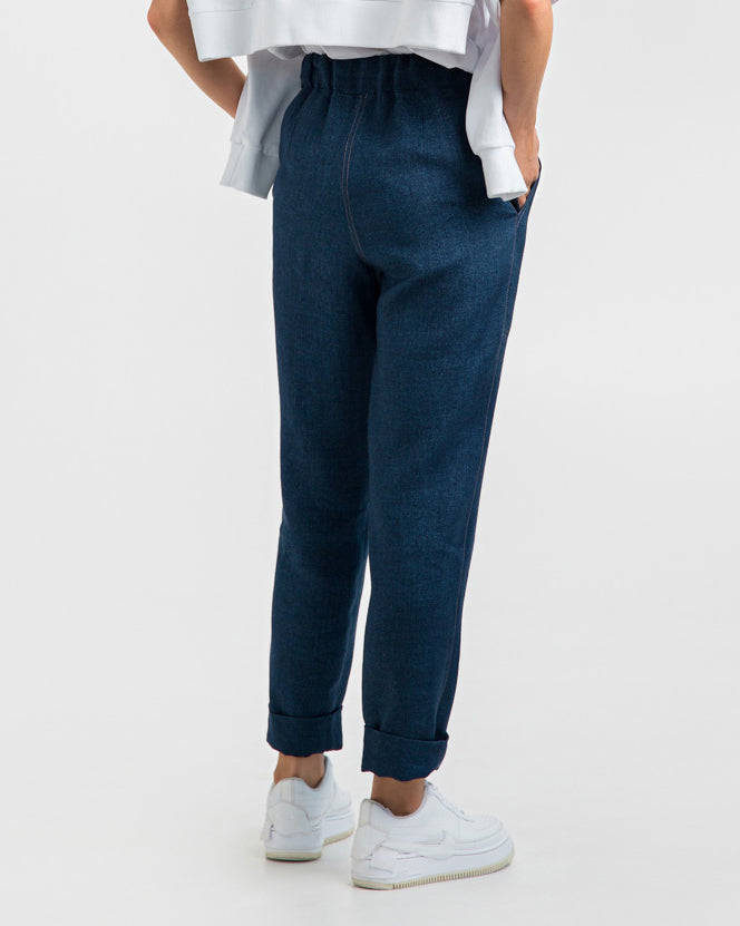 Linen Wool Pants Camilla